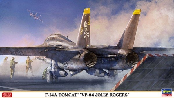 02269 Самолет F-14A TOMCAT VF-84 JOLLY ROGERS (HASEGAWA) 1/72