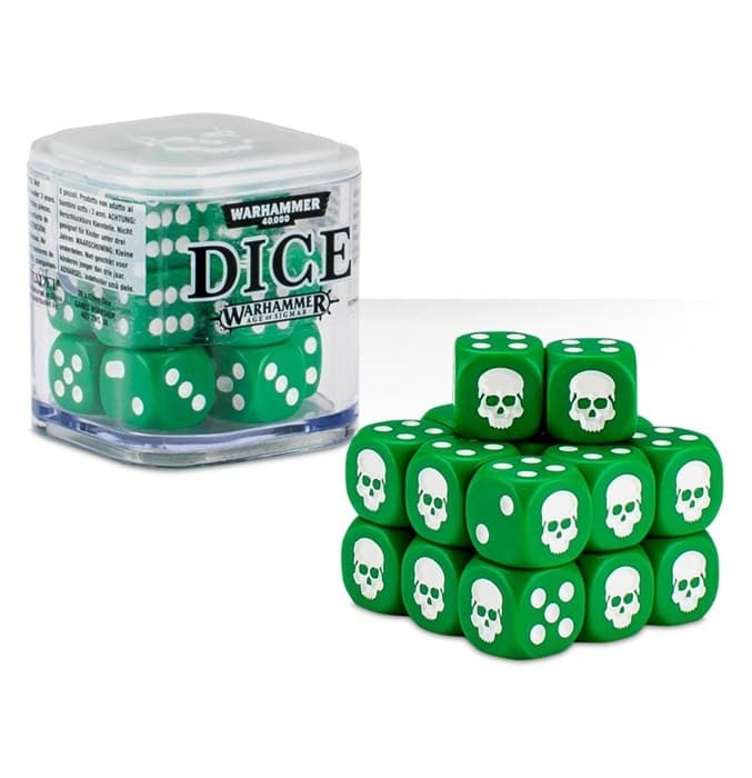 65-36GW Набор кубов Цитадель, 12 мм (Citadel 12mm Dice Set)