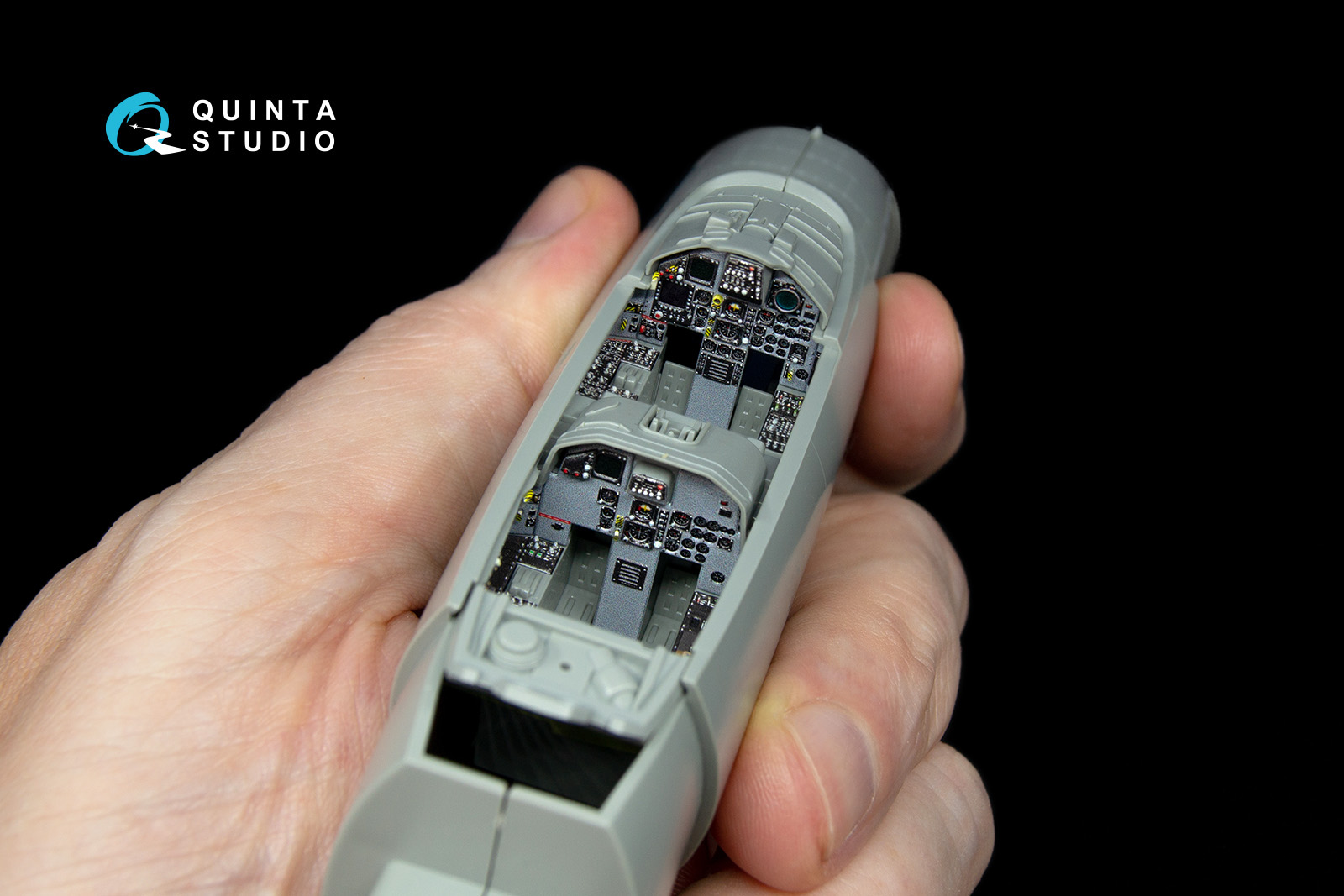 QD48041 1:48 3D Декаль интерьера кабины  F-15D (для модели GWH)