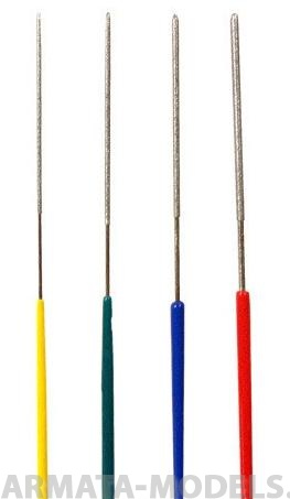 TLD-4 Набор круглых надфилей с алмазным напылением