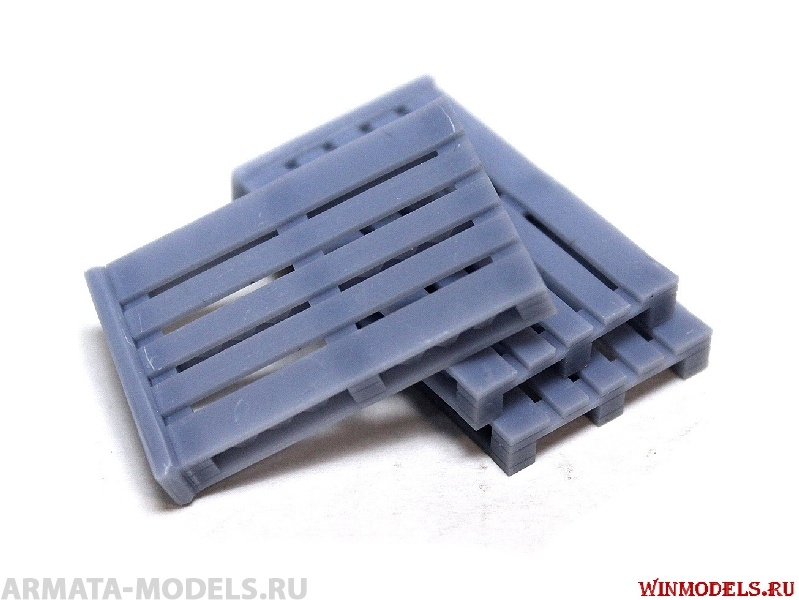 MWS-0001 Деревянные паллеты, 3 шт.