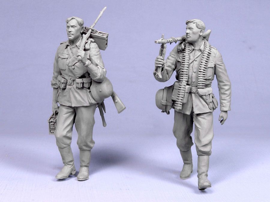 Т-35077 Барбаросса Немецкие пехотинцы с МГ-34 (лето 1941 г) (2) Tank