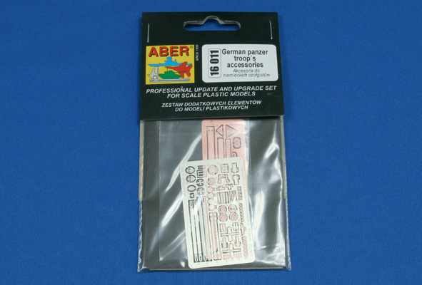 ABR-16-011  Дополнения для  German panzer troop`s accessories для  1/16