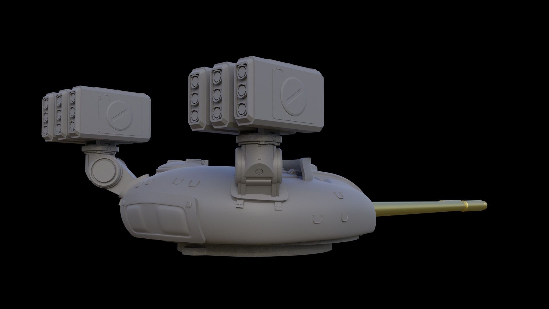 AM7288 Конверсия Т-54-2 Мамонт танк. 1/72