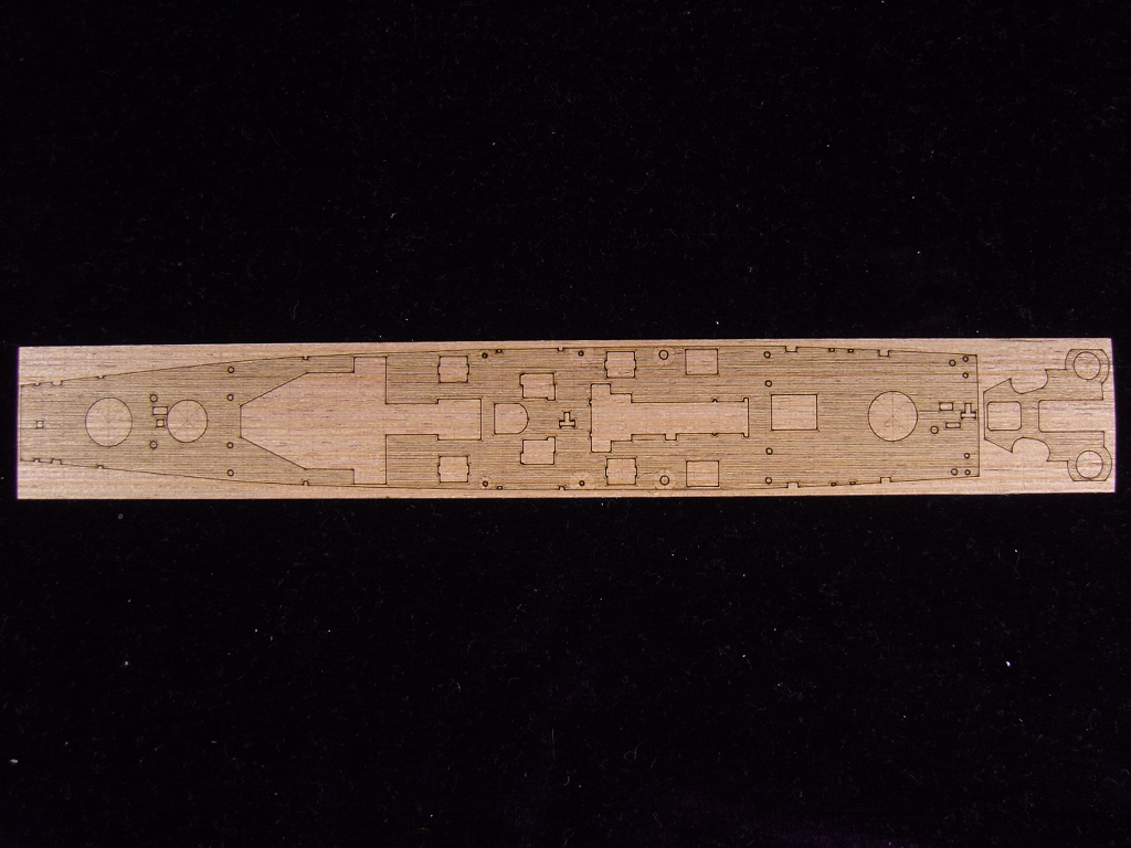 AW20073 Деревянная палуба для USS Baltimore CA-68 1944