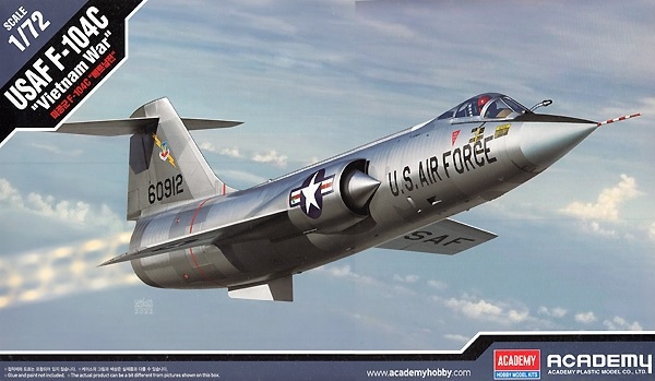 12576 Игрушка авиация USAF F-104C Vietnam War Academy