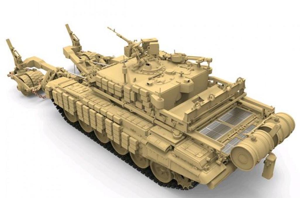 SS-011 Russian BMR-3M Armored Mine Clearing Vehicle plastic model kit Meng