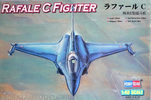 80318 Самолет Rafale C Fighter Hobby Boss