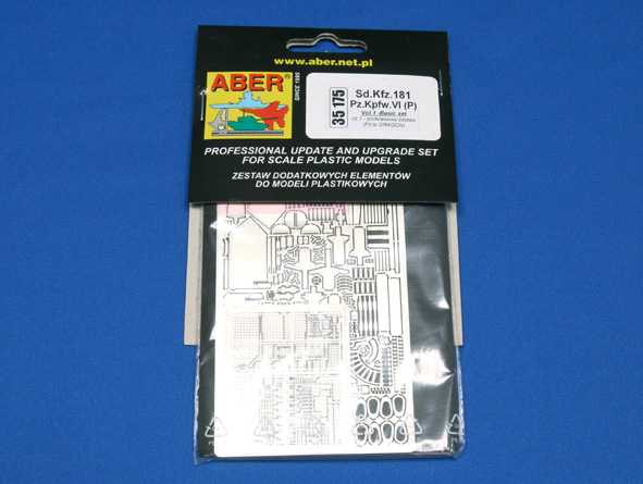 ABR-35 175  Дополнения для  Sd.Kfz.181Pz.Kpfw. VI(P)-Vol.1-basic set для Dragon 1/35