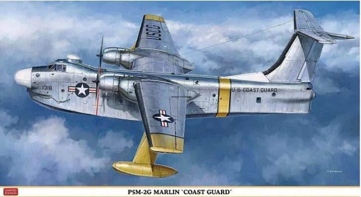02246 Летающая лодка P5M-2G Marlin Coast Guard (HASEGAWA) 1/72