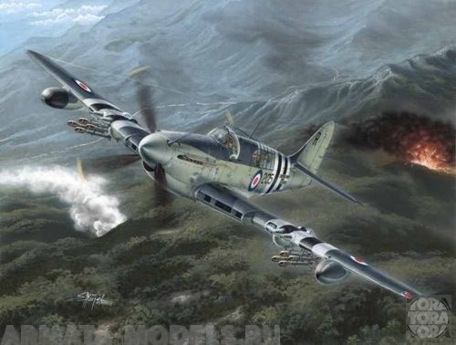 SH 48136 Самолет Fairey Firefly Mk 4/5 Korean War Special Hobby