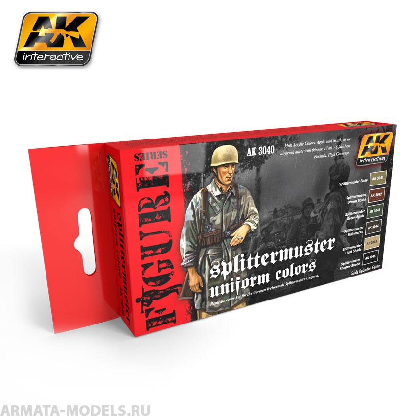 AK-3040 Набор SPLITTERMUSTER UNIFORM COLORS