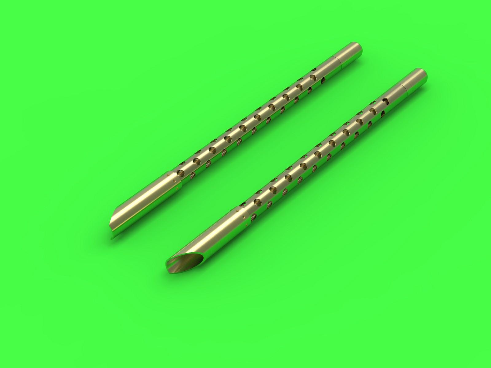 AM-32-119 B-24 Liberator - набор из 10 стволов для самолетов Browning M2 калибра .50 с (для Hobby Boss)