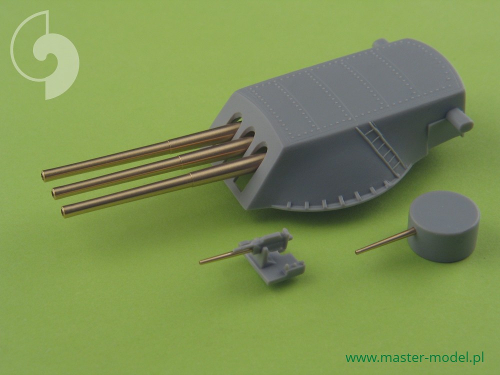 SM-350-049 Вооружение USS Arizona - стволы 14 дюймов (12 шт.), 5 дюймов / 51 (10 шт.), 5 дюймов / 25 (8 шт.)