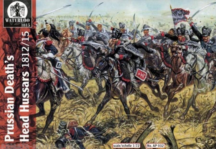 AP032 Prussian Death's Head Hussars WATERLOO