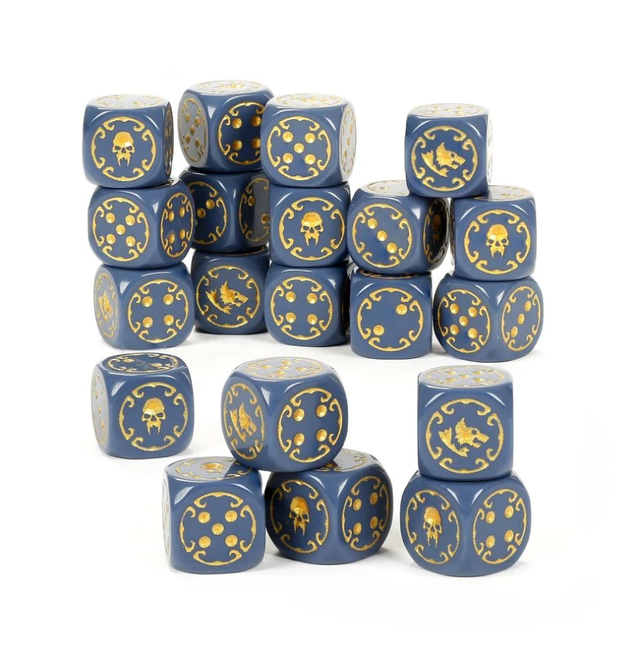 53-27GW Набор кубиков Космические Волки (Space Wolves Dice)