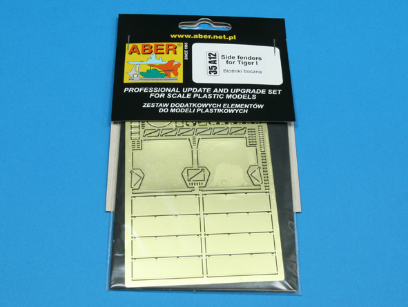 ABR-35-A12  Дополнения для  Side fenders for Tiger I E для  1/35