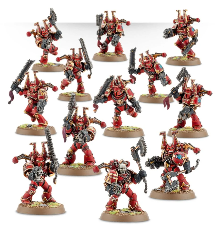 43-10GW Набор Космодесант Хаоса: Берсерки Кхорна (Chaos Space Marines Khorne Berzerkers)
