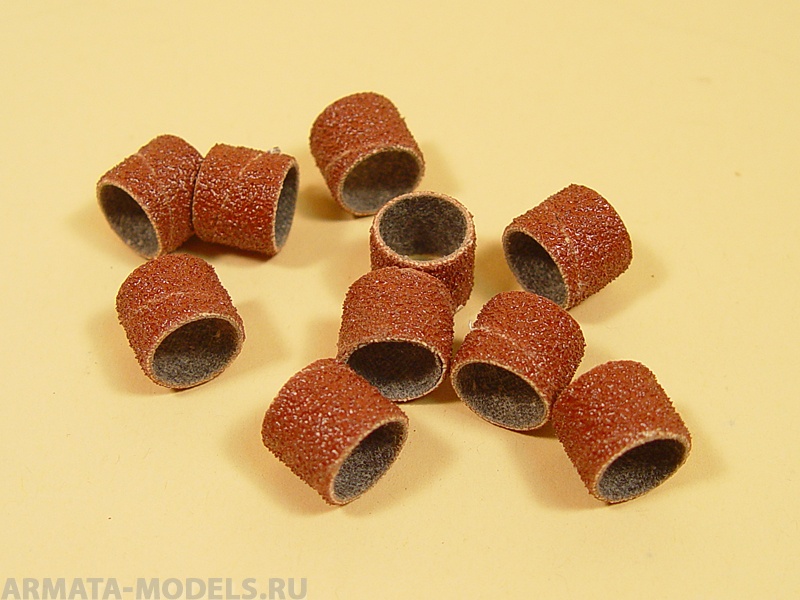 2421 Цилиндр наждачный, d 13 мм,зерно Р  60, 10 шт./уп., блистер