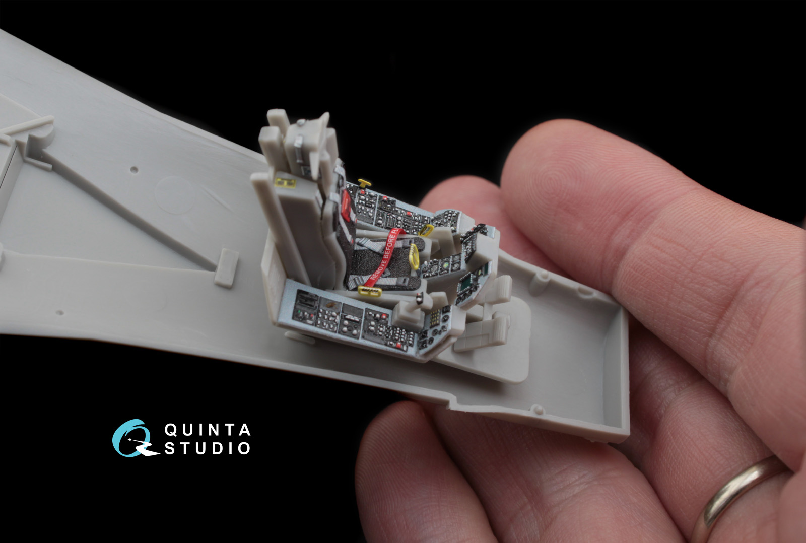 QD48035 1:48 3D Декаль интерьера кабины  F-16С (для модели Hasegawa)