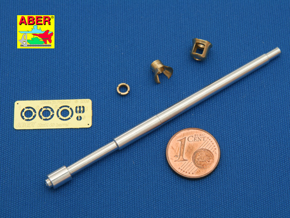 ABR-35-L-68  Дополнения для  Germ.75mm barrel for KwK40L/43 with early model muzzle brake for Pz.Kpfw.VI, Ausf.G  для Dragon 1/35