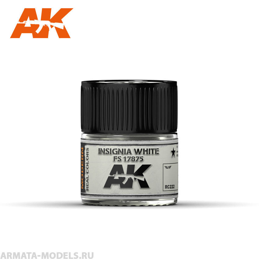 RC222 Краска Real Colors Insignia White FS 17875 10ml