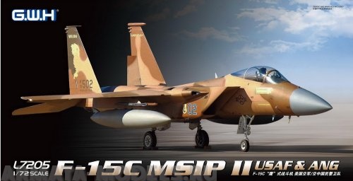 L7205 Самолет F-15C MSIP II USAF\ANG Great Wall
