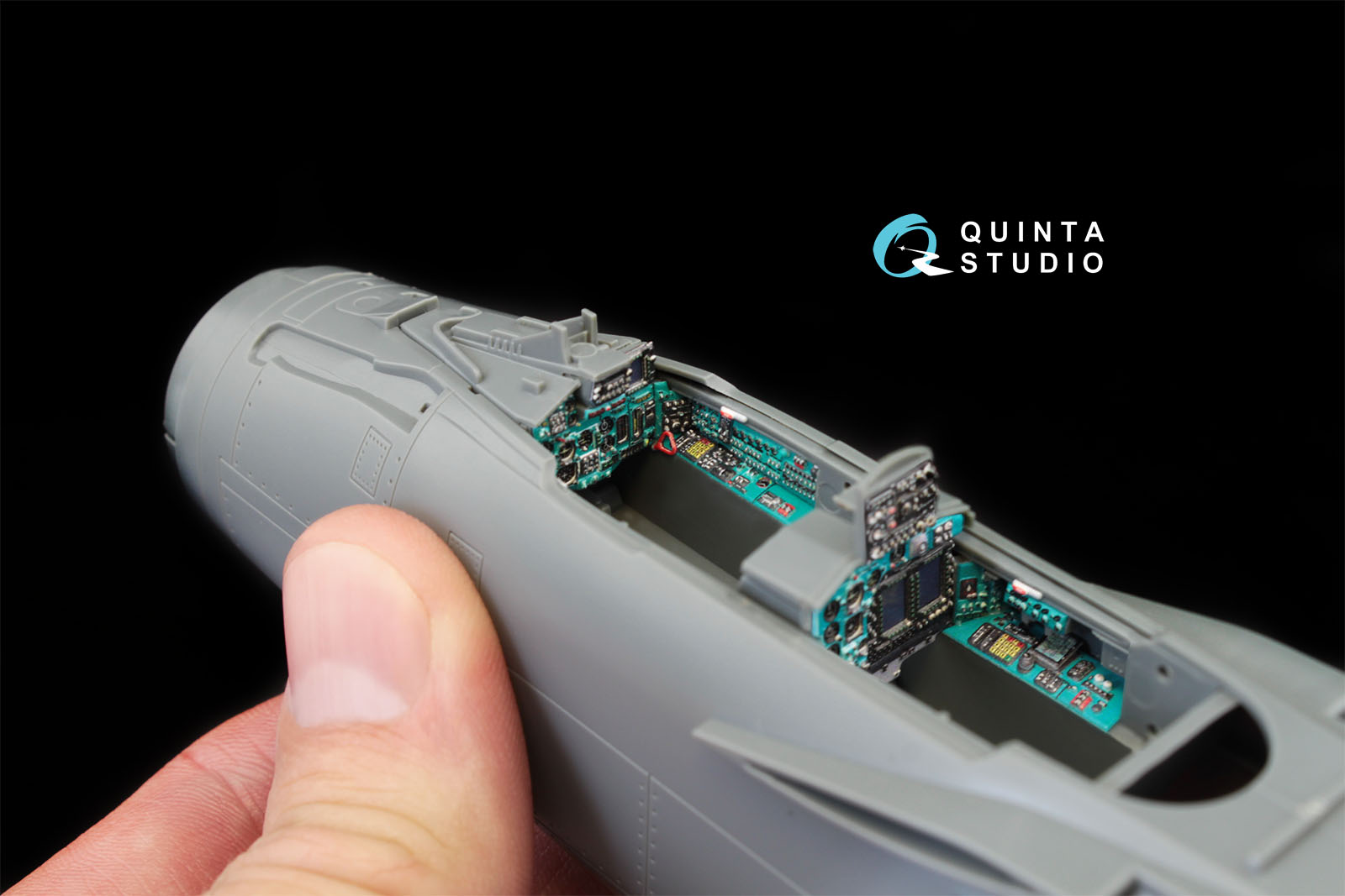 QD48028 1:48 3D Декаль интерьера кабины  МиГ-31БМ (для модели AMK)