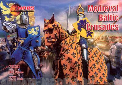72030MR Фигуры Medieval Baltic Crusaders 1/72 Mars Mars