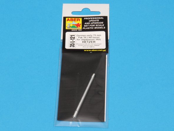 ABR-35-L-121  Дополнения для  German early 75 mm Pak39 L/48 barrel for Hetzer для Tamiya 1/35