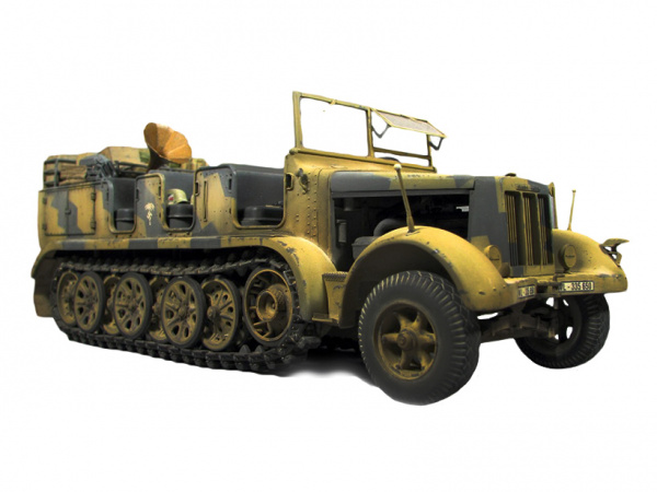 35148 Немецкий восьмитонный полугусеничный тягач Sd.kfz.7 Tamiya