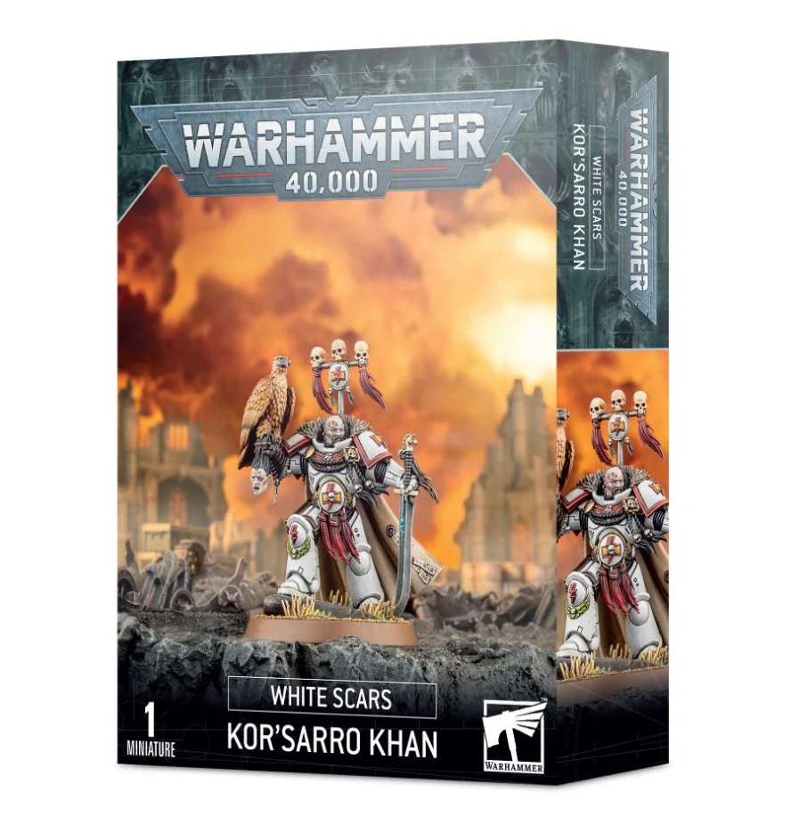 55-24GW НаборБелые Шрамы. Кор'сарро Хан (White Scars Kor'sarro Khan)