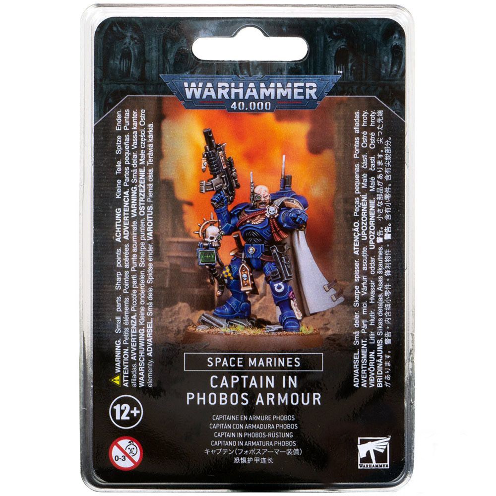 48-68GW Набор Космодесант. Примарис Капитан в броне Фобос (Space Marines Primaris Captain in Phobos Armour)