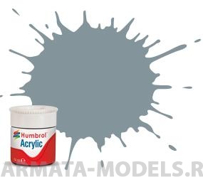 AB0087 Краска акриловая No 87 Стальной серый - Матовый  -14ml Acrylic