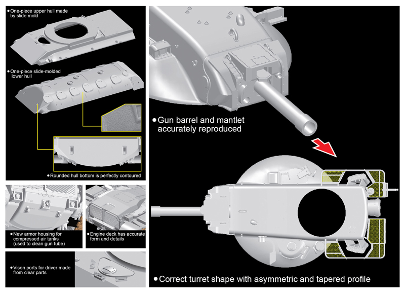 3562Д  Танк  M60A2 Starship Dragon