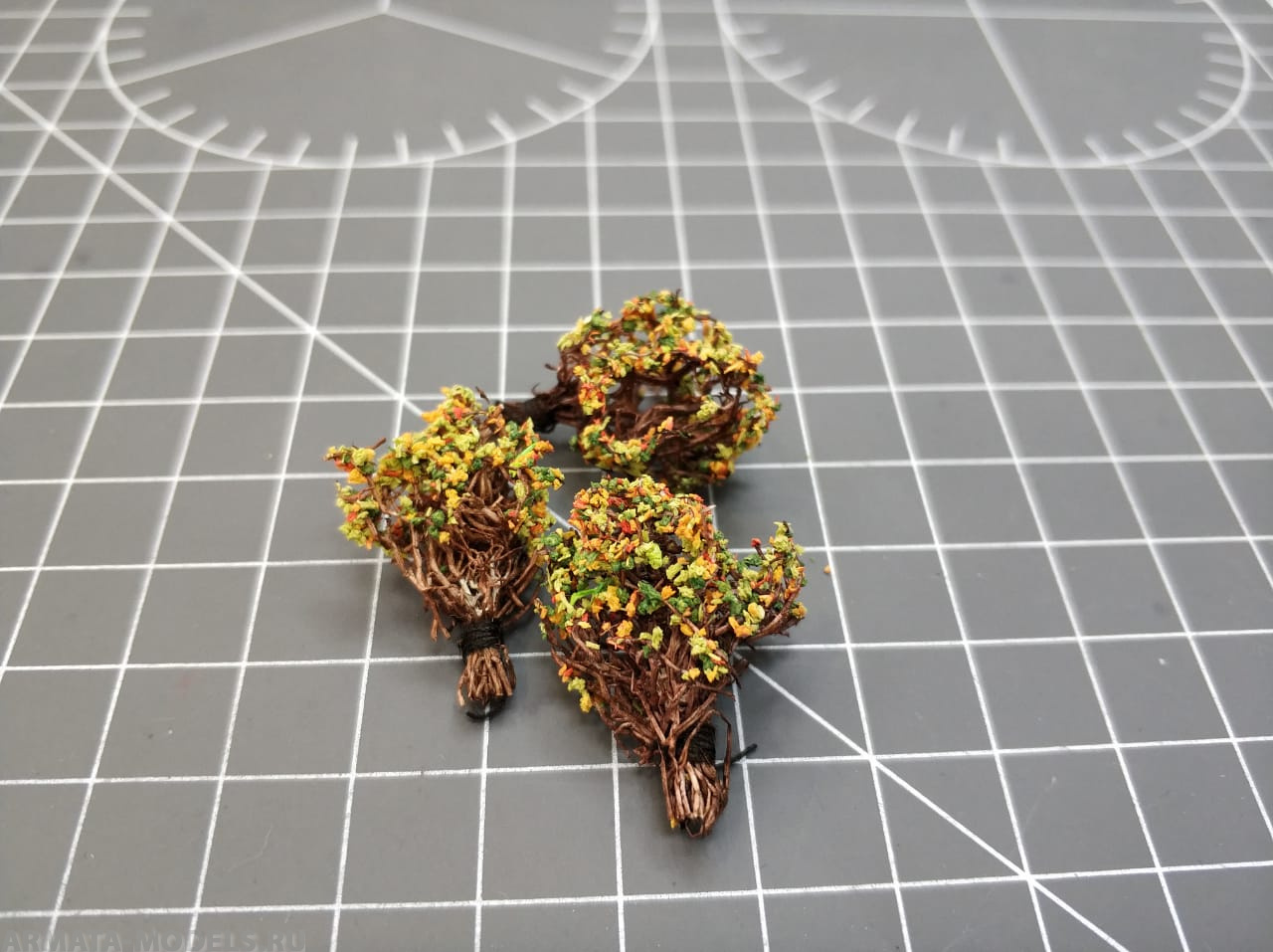 3032 придорожные растения (цветущие) 5шт.