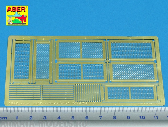 ABR-35-A50  Дополнения для  Anti-Panzerfaust shields for T-34 & IS-2 для  1/35