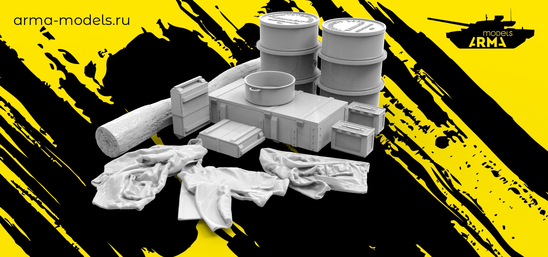 AM35198 Исторический обвес на танк Шерман