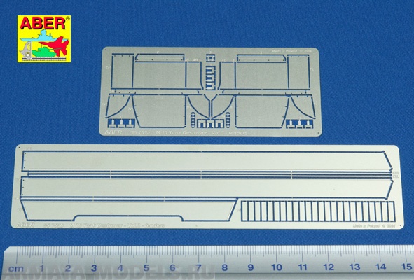 ABR-35-153  Дополнения для  US Tank Destroyer M-10 vol. 3- FENDERS для Academy 1/35