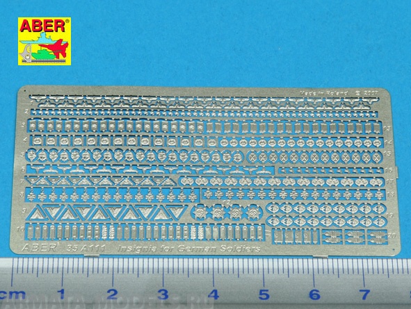 ABR-35-A111  Дополнения для  Insignia for German Soldiers (II WW) для  1/35