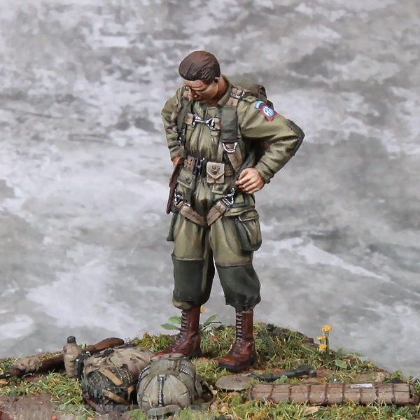 35178SOGA 1 Lieutenant  U.S. Army Airbornes. D-Days.1944. SOGA Miniatures