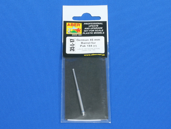 ABR-35-L-17  Дополнения для  German 45 mm Barrel for Pak 184I для  1/35
