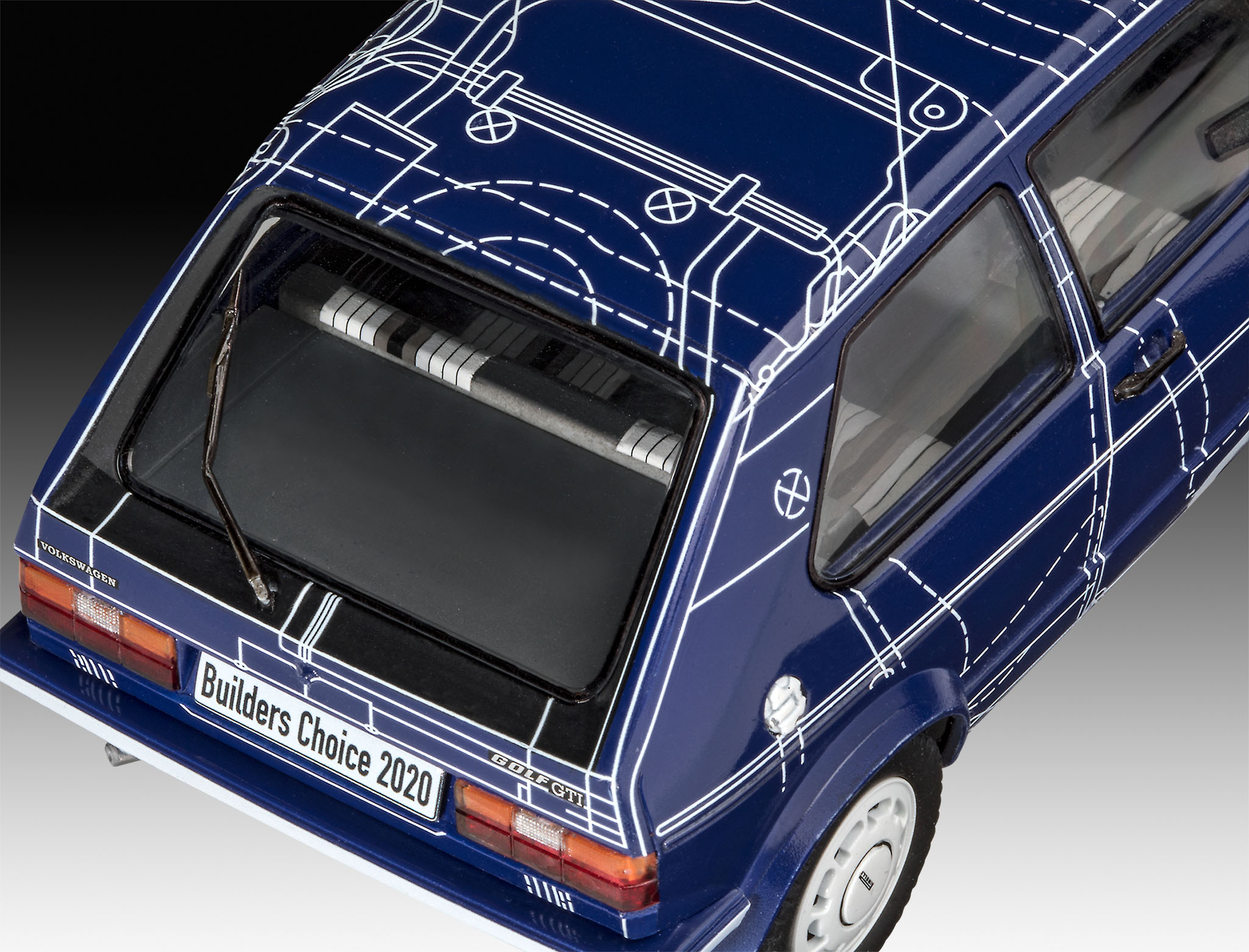 67673RE Набор Автомобиль VW Golf Gti quot;Builders Choicequot; Revell