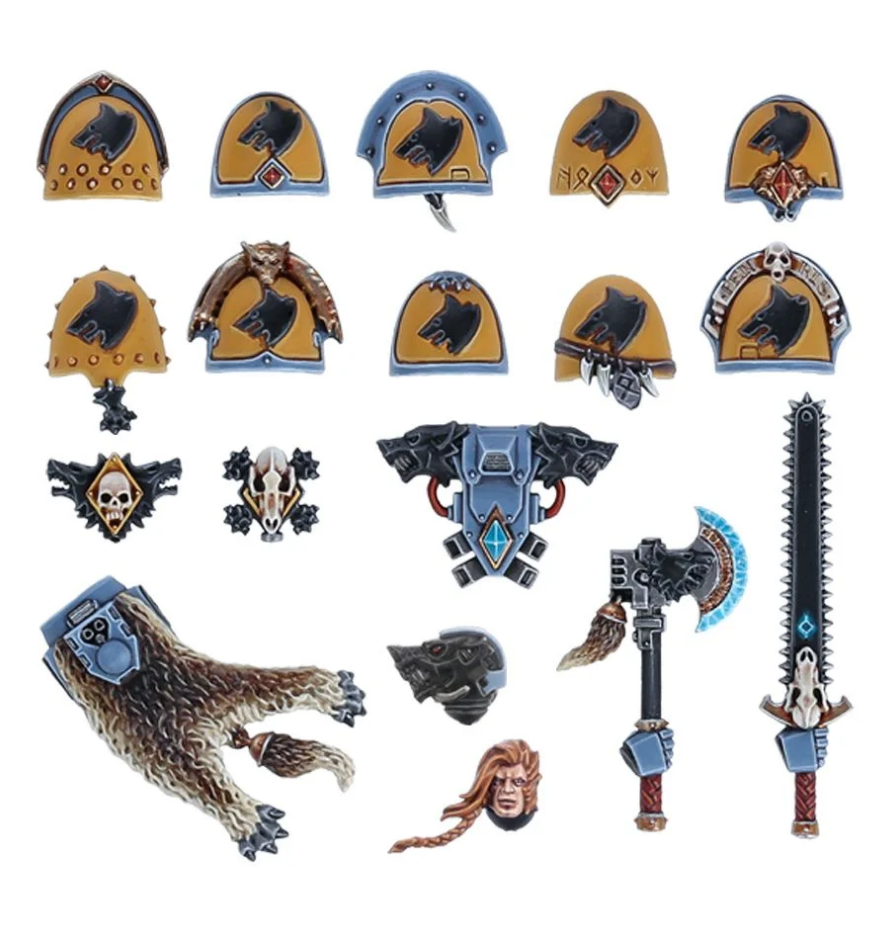 53-80GW Набор улучшений для Космических Волков (Space Wolves Upgrade Pack)