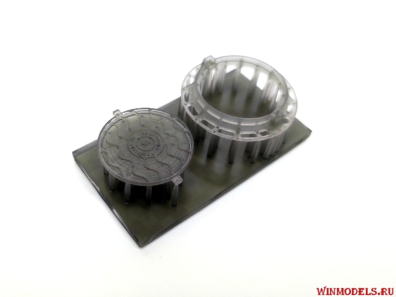 MWS-0009 Люк смотрового колодца тип 3, 2 шт.