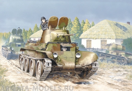 ЕЕ35111 БТ-7 обр.1937 ранняя версия легкий танк