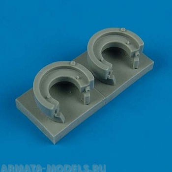 QB48358  1/48 Bf 110 oil tanks (CYBERH)