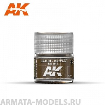 RC065 Краска Real Colors Braun-Brown RAL 8010 10ml