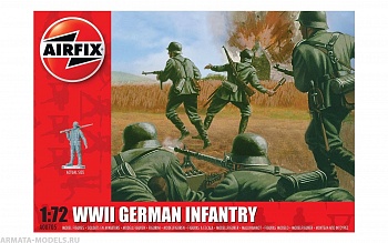 A00705 Набор фигур  WWII German Infantry