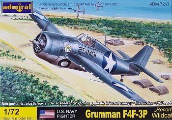 ADM7217 Самолет Grumman F4F-3P "Recon" Wildcat
